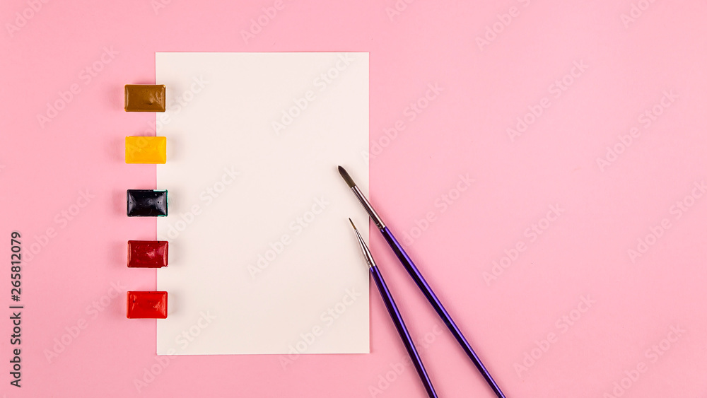 Drawing with watercolor as a profession and hobby or learning painting with paints Drawing with watercolor as a profession and hobby or learning painting with paints