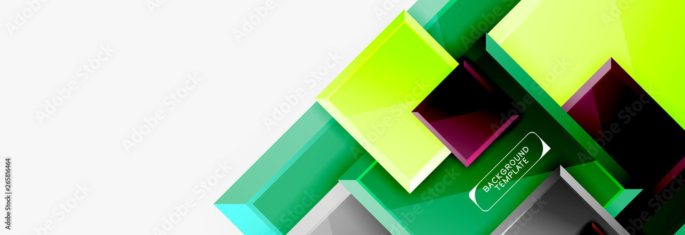Minimal square banner abstract background Minimal square banner abstract background