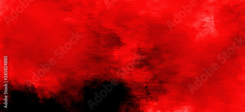 Vintage abstract illustration with red abstract background on light background for paper design.