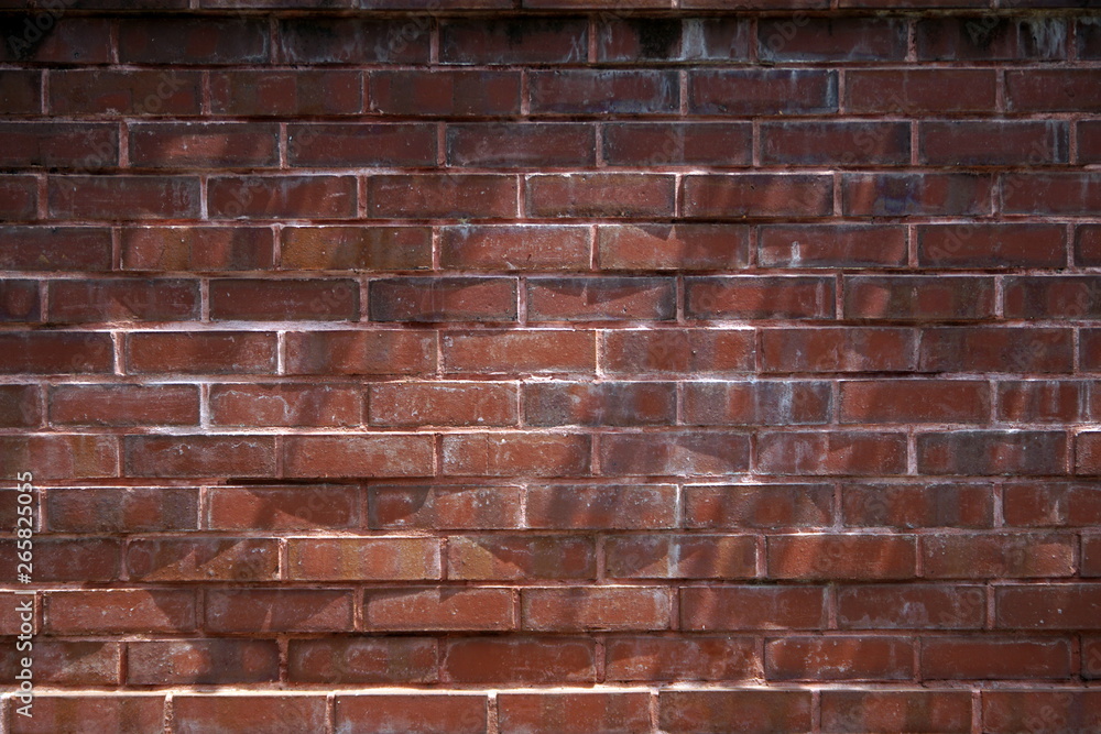 Obraz premium 赤レンガの壁