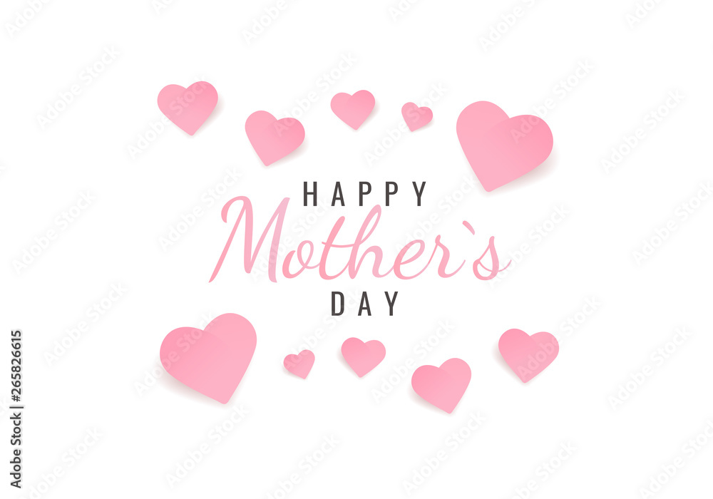 Vector Illustration on the theme Mother`s Day
