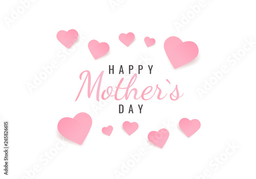 Vector Illustration on the theme Mother`s Day