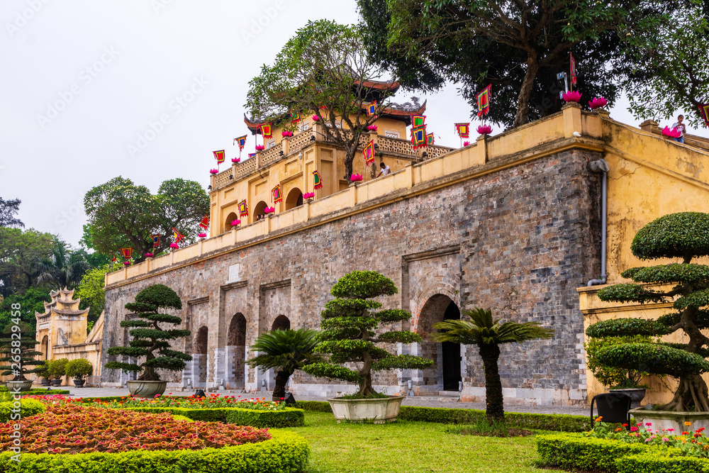 Fototapeta premium Imperial citadel of Thanh Long