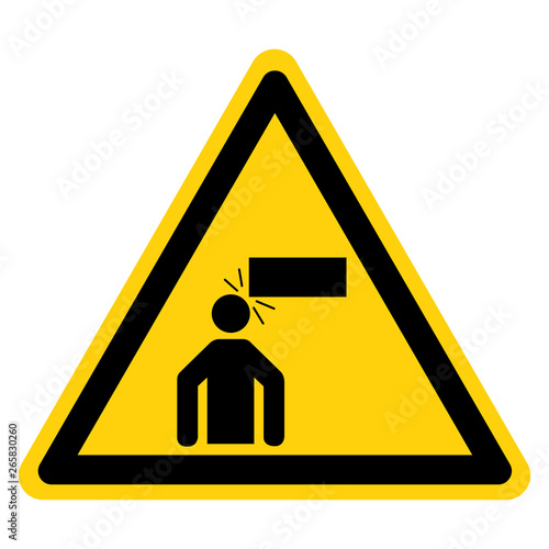 Low Clearance Symbol Sign, Vector Illustration, Isolate On White Background Label .EPS10