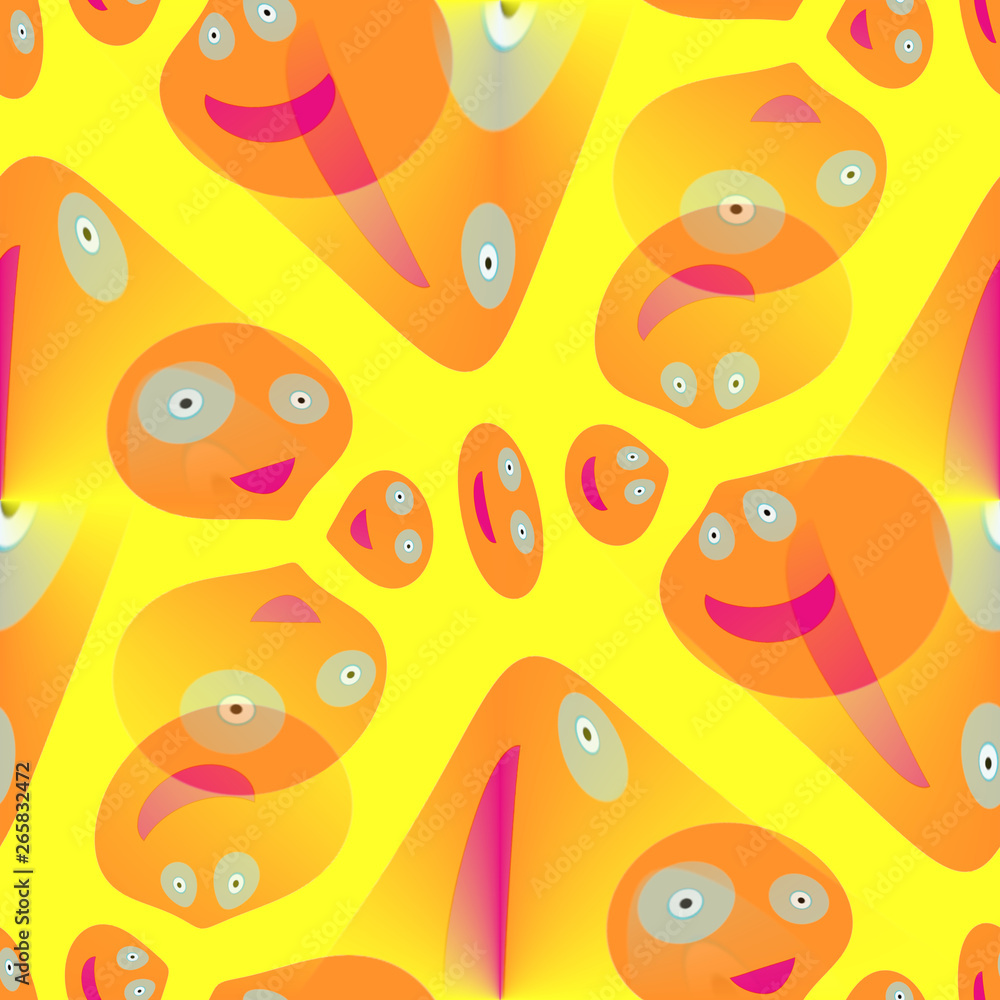 Amazing vibrant, cool wallpaper with cute faces for kids rooms,textile, interior design, wallpaper or website background. Amazing vibrant, cool wallpaper with cute faces for kids rooms,textile, interior design, wallpaper or website background.