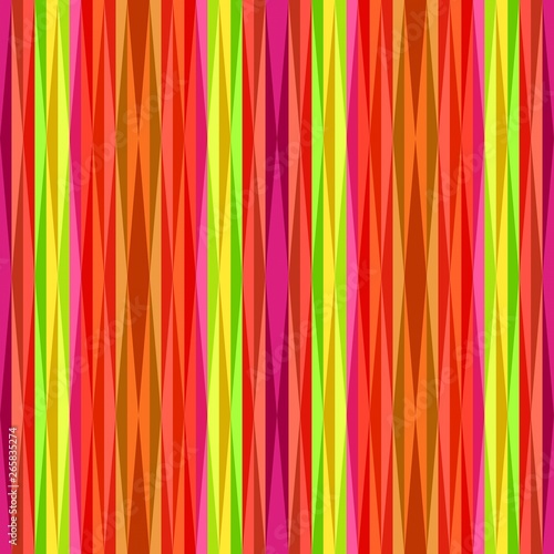 abstract background with crimson, green yellow and golden rod stripes for wallpaper, fashion garment, wrapping paper or creative concept design