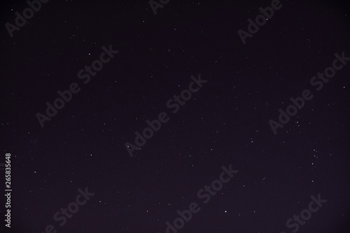 texture of the starry sky at night