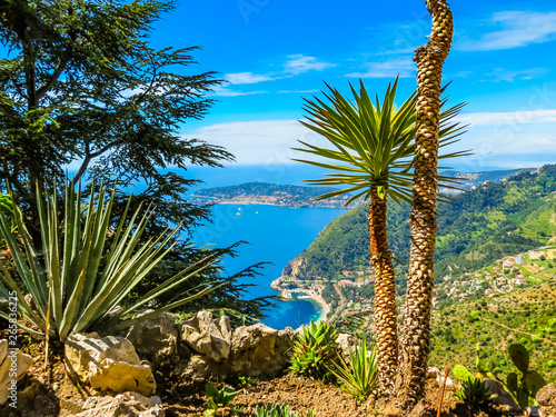 On the top of the Eze village. Provence, France