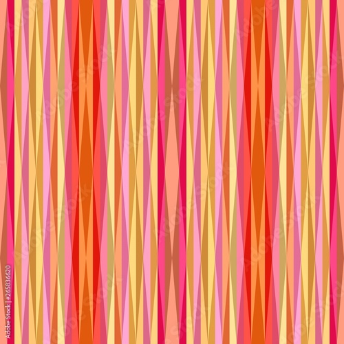 abstract background with salmon, dark salmon and crimson stripes for wallpaper, fashion garment, wrapping paper or creative concept design