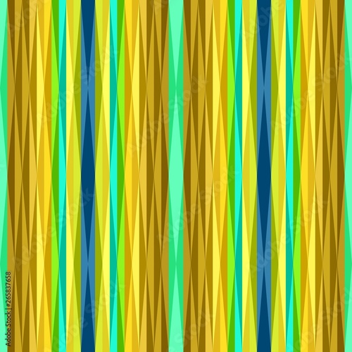 seamless graphic with golden rod, light sea green and olive colors. repeatable texture for fashion garment, wrapping paper, wallpaper or creative design