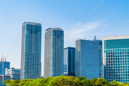 東京風景 Tokyo city skyline , Japan