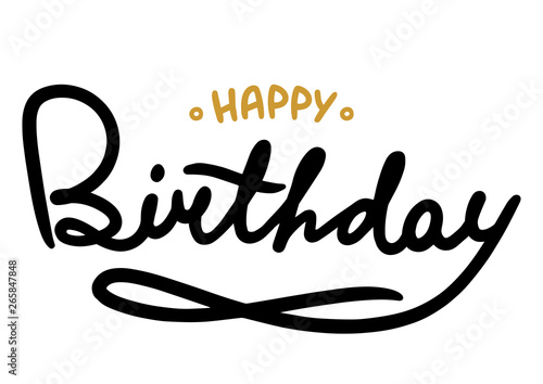 Hhappy Birthday brush