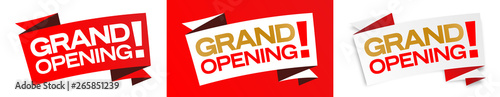 Grand opening