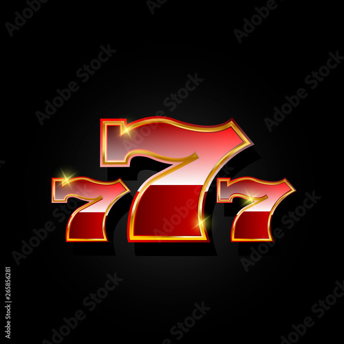 777. Jackpot. Casino banner