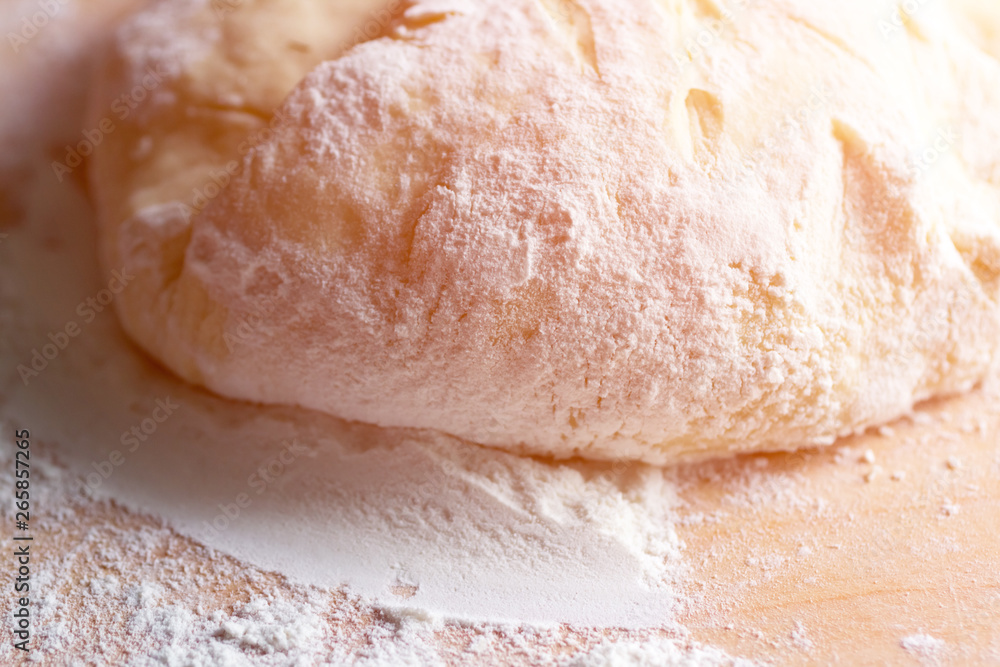 fresh raw dough ball fresh raw dough ball