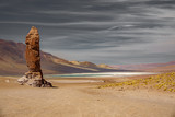 Stone formation Pacana Monks near Salar De Tara, Atacama Desert