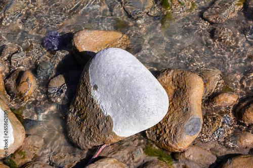 Piedras en el río
