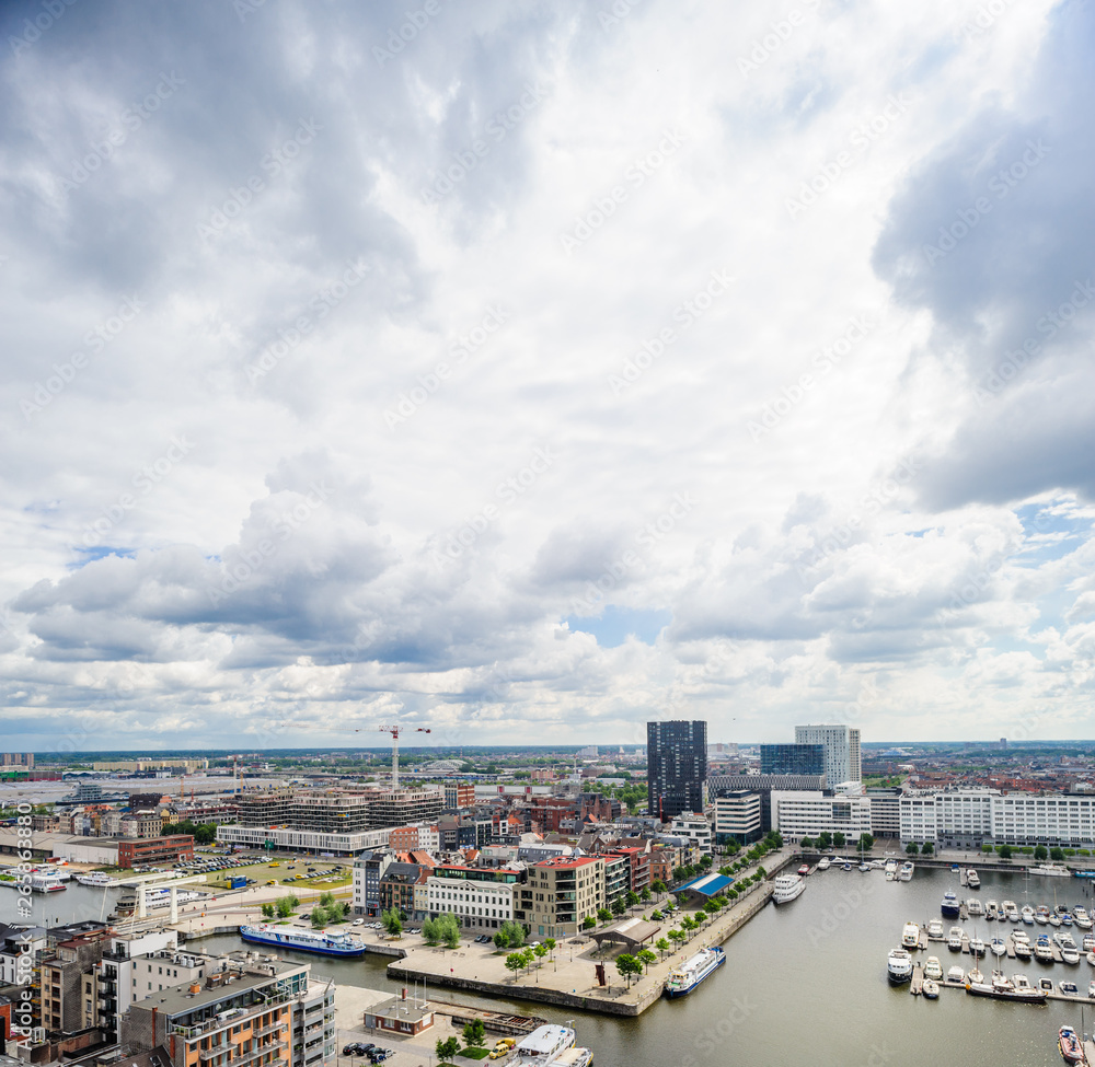 cityscape of Antwerpen, Belgium
