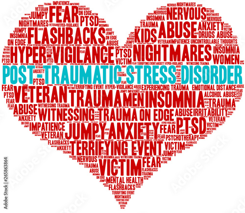 Post-Traumatic Stress Disorder Word Cloud