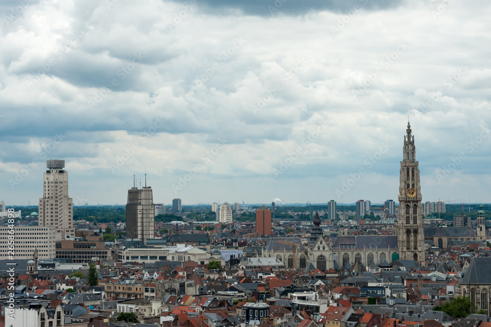 Belgium, Antwerp, cityscape - landmarks