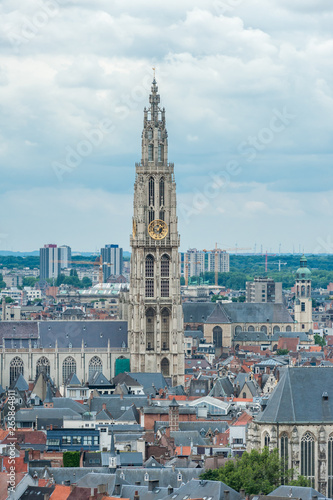 Belgium  Antwerp  Cathedral of our Lady - belfry