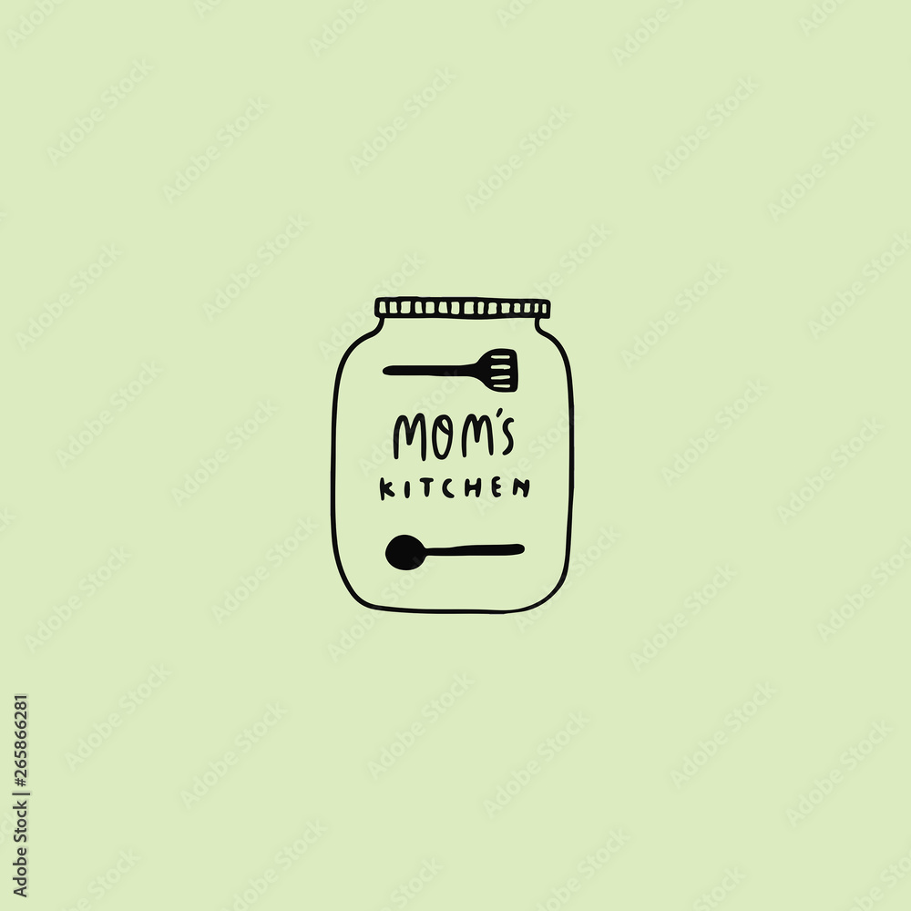Mom kitchen logo for restaurant logo Mom kitchen logo for restaurant logo