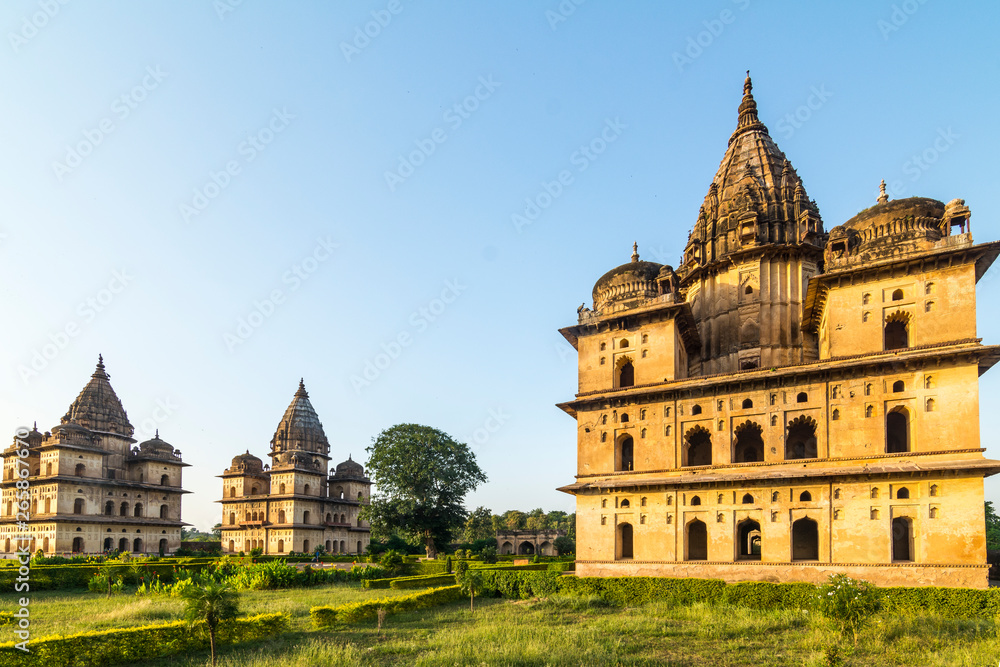 Obraz premium Cenotafios de Orchha