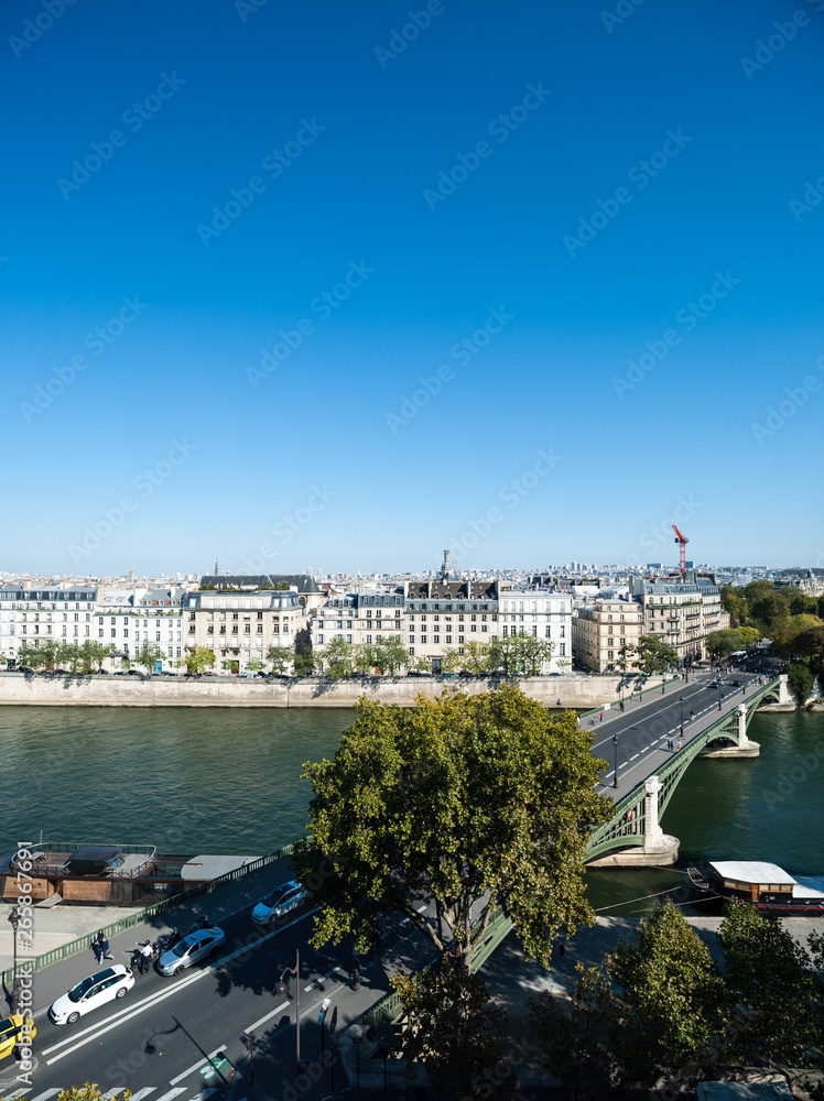 Naklejka premium La Seine river, Paris