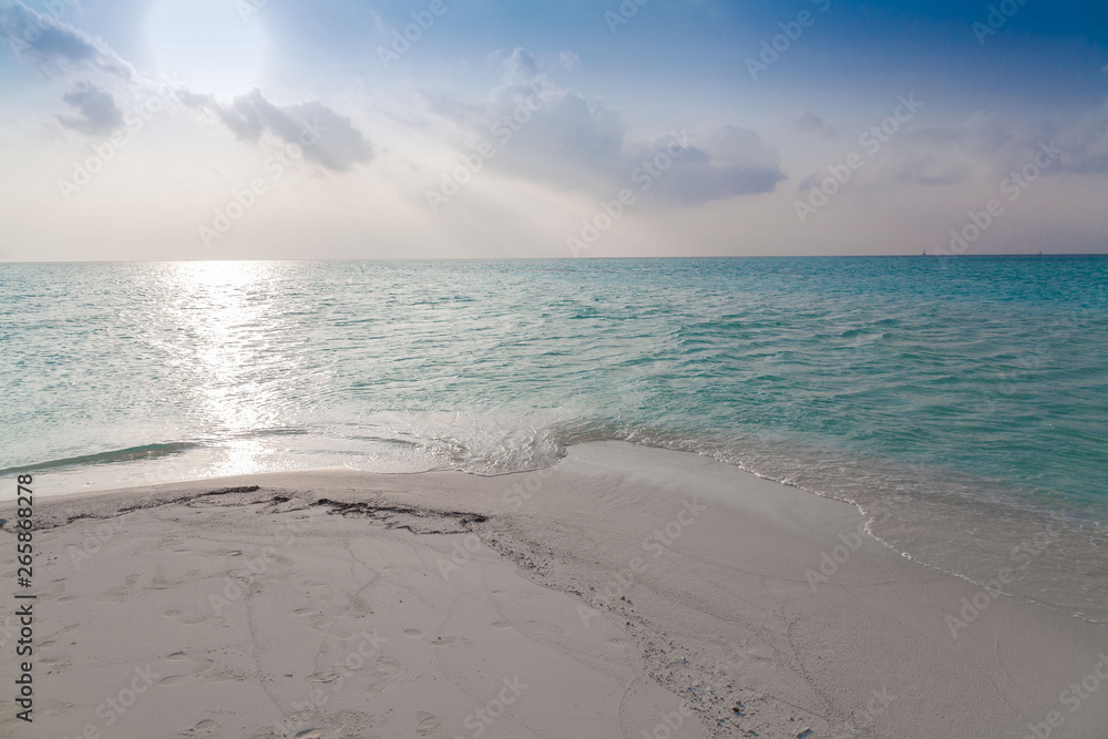 Obraz premium Maldives, tropical sea background