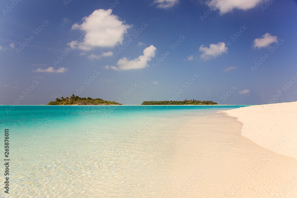 The Sea of the Maldives, Ari Atoll, wonderful landscape