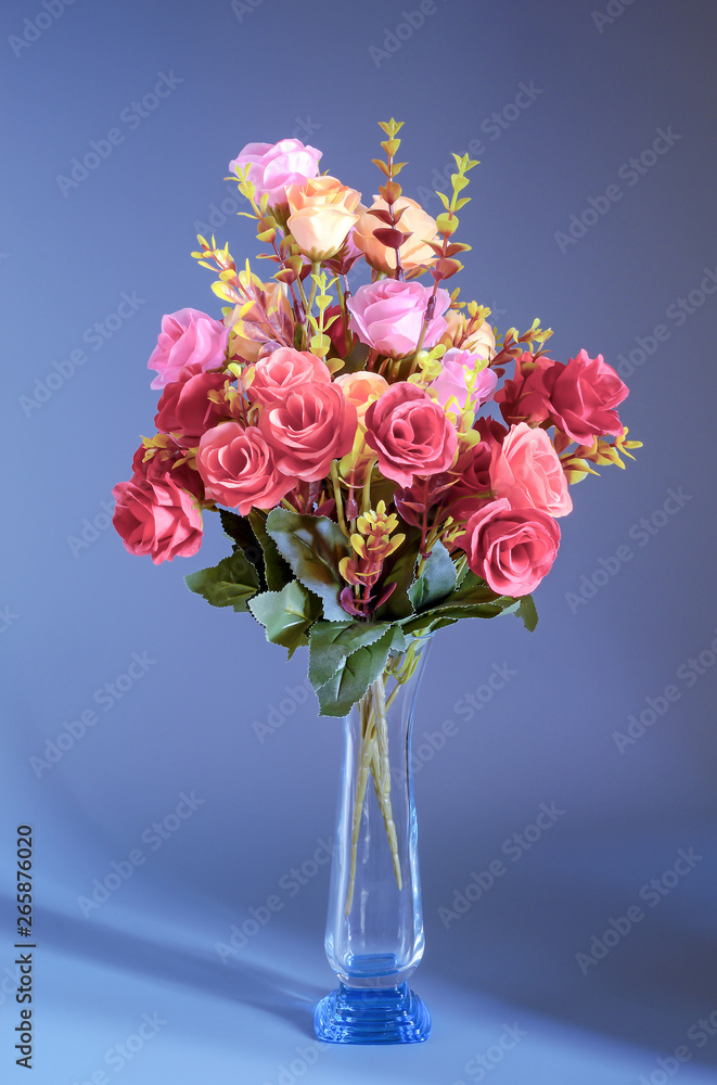 chemical bouquet vase blue chemical bouquet vase blue