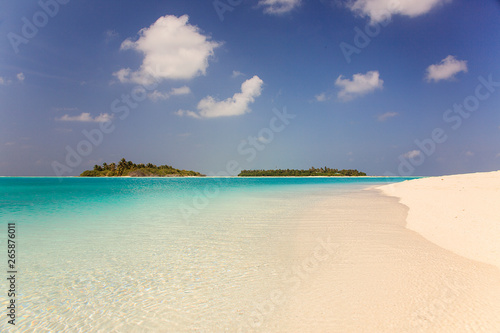 Fototapeta Naklejka Na Ścianę i Meble -  The Sea of the Maldives, Ari Atoll, wonderful landscape