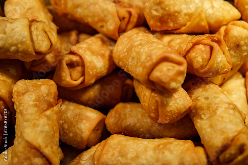 Buffet Chinese Egg Rolls photo