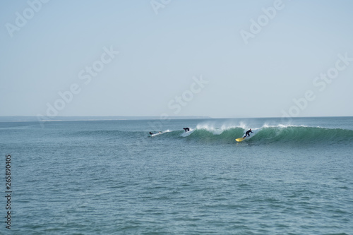 One more day of surf in Costa da Caparica, close to Lisbon in Portugal. © Miguel