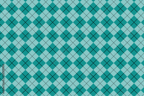 Wallpaper Mural Light blue pattern. Texture from rhombus/squares for - plaid, tablecloths, clothes, shirts, dresses, paper, bedding, blankets, quilts and other textile products. Vector illustration EPS 10 Torontodigital.ca