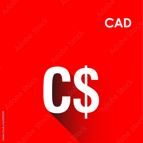 Canada currency symbol ( Turkish Kanada para birimi simgesi) photo