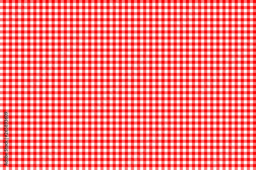 Gingham pattern. Texture from rhombus/squares for - plaid, tablecloths, clothes, shirts, dresses, paper, bedding, blankets, quilts and other textile products. Vector illustration EPS 10