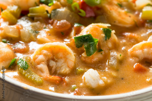 Spicy Homemade Cajun Shrimp Etouffee