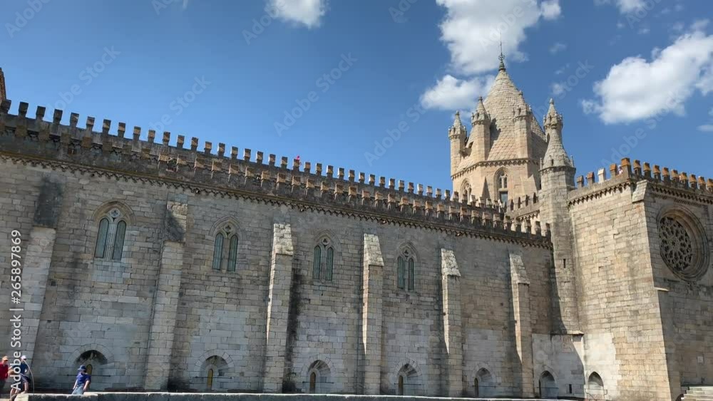 The Se Cathedral in Evora Portugal 