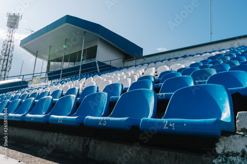 empty stadium seats