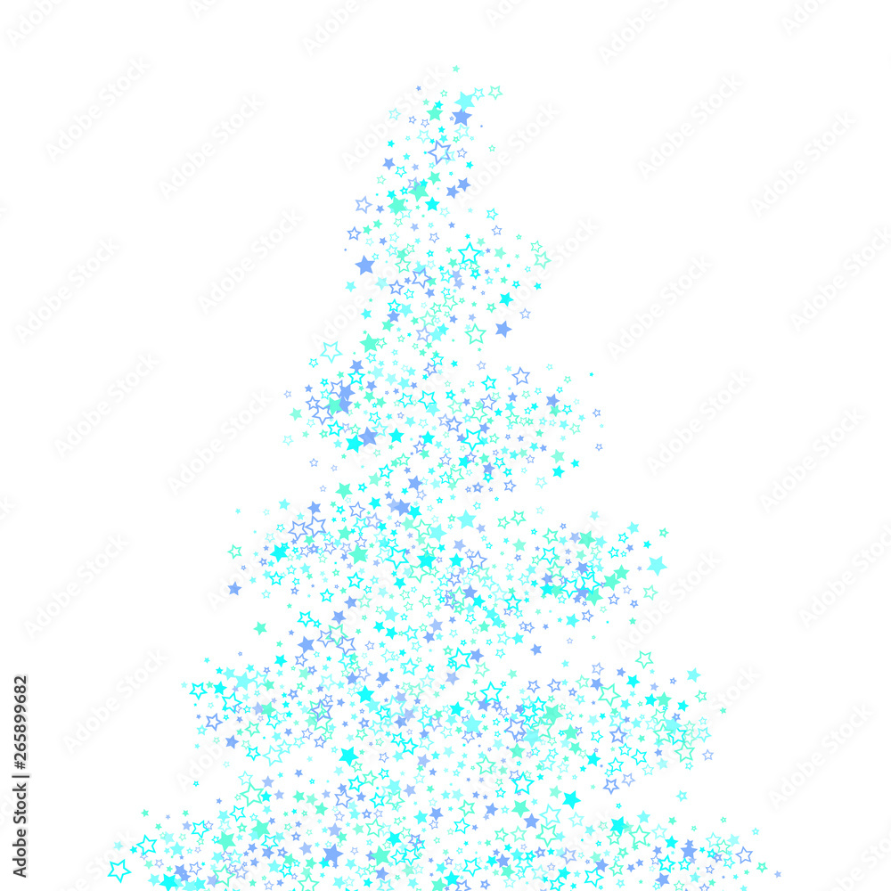 Blue, cyan, turquoise glitter stars confetti Blue, cyan, turquoise glitter stars confetti