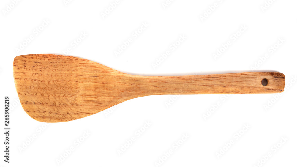 wooden kitchen Spatula isolated on white background wooden kitchen Spatula isolated on white background