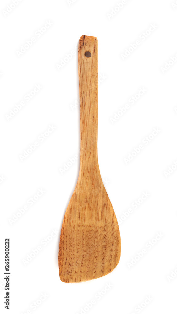 wooden kitchen Spatula isolated on white background wooden kitchen Spatula isolated on white background