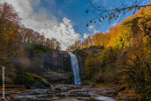 suuctu waterfall in Turkey Bursa