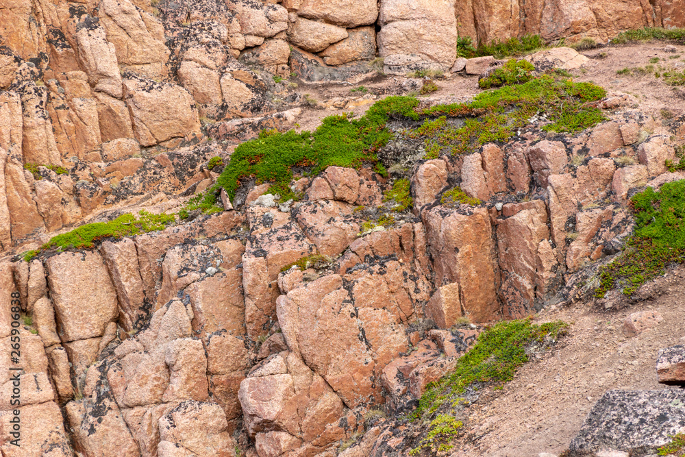 Fototapeta premium Stones texture and background. Rock texture