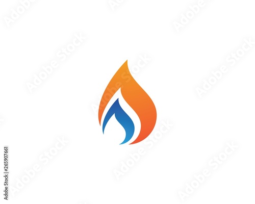 Fire flame Logo Template