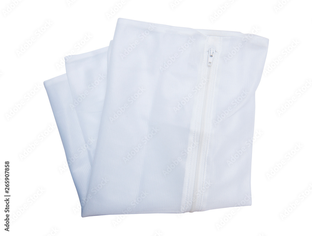 Washing bag isolated on white background