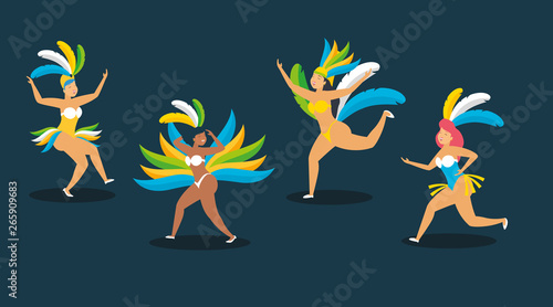 dancer brazil carnival