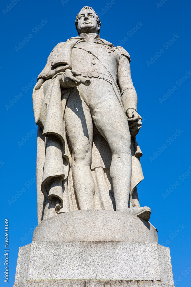 Statue of King William IV in London