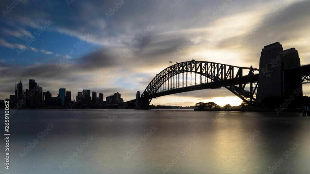Fototapeta premium Sydney Habour Bridge at Sunset
